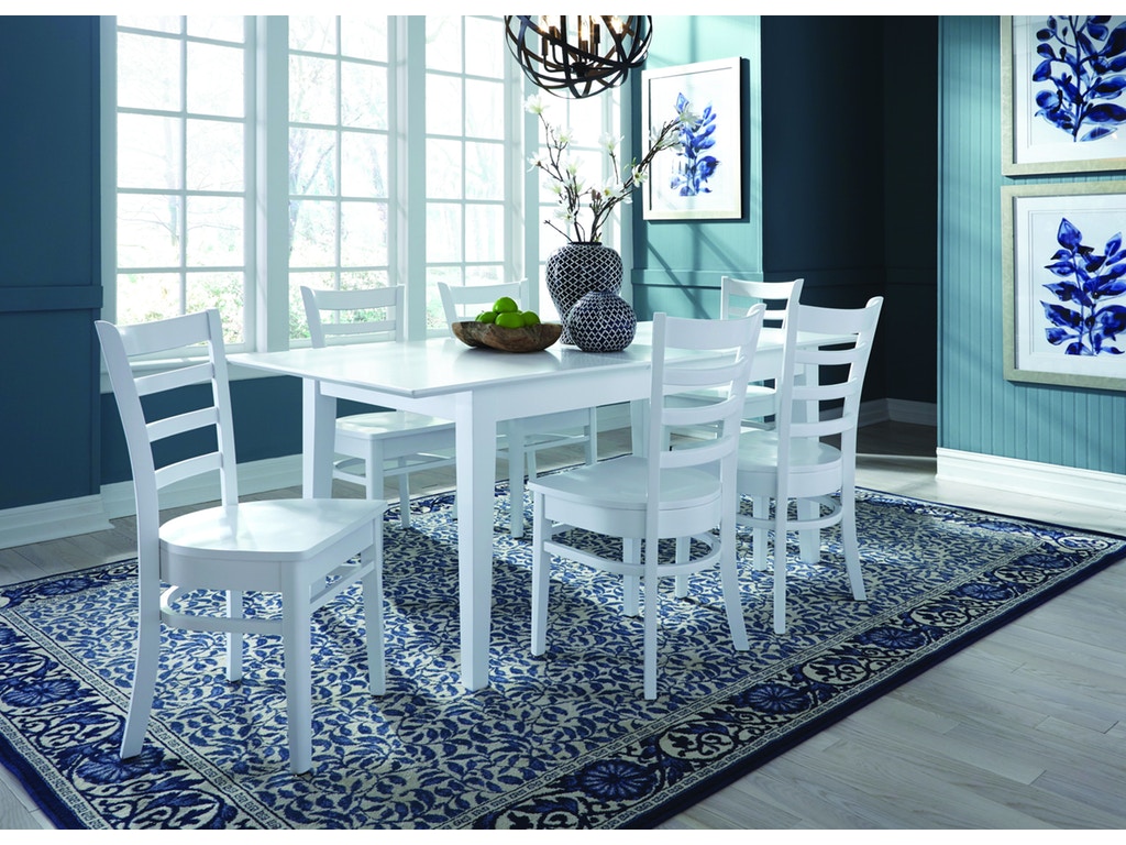 Decorating with White Furniture Dining Furniture Showcase